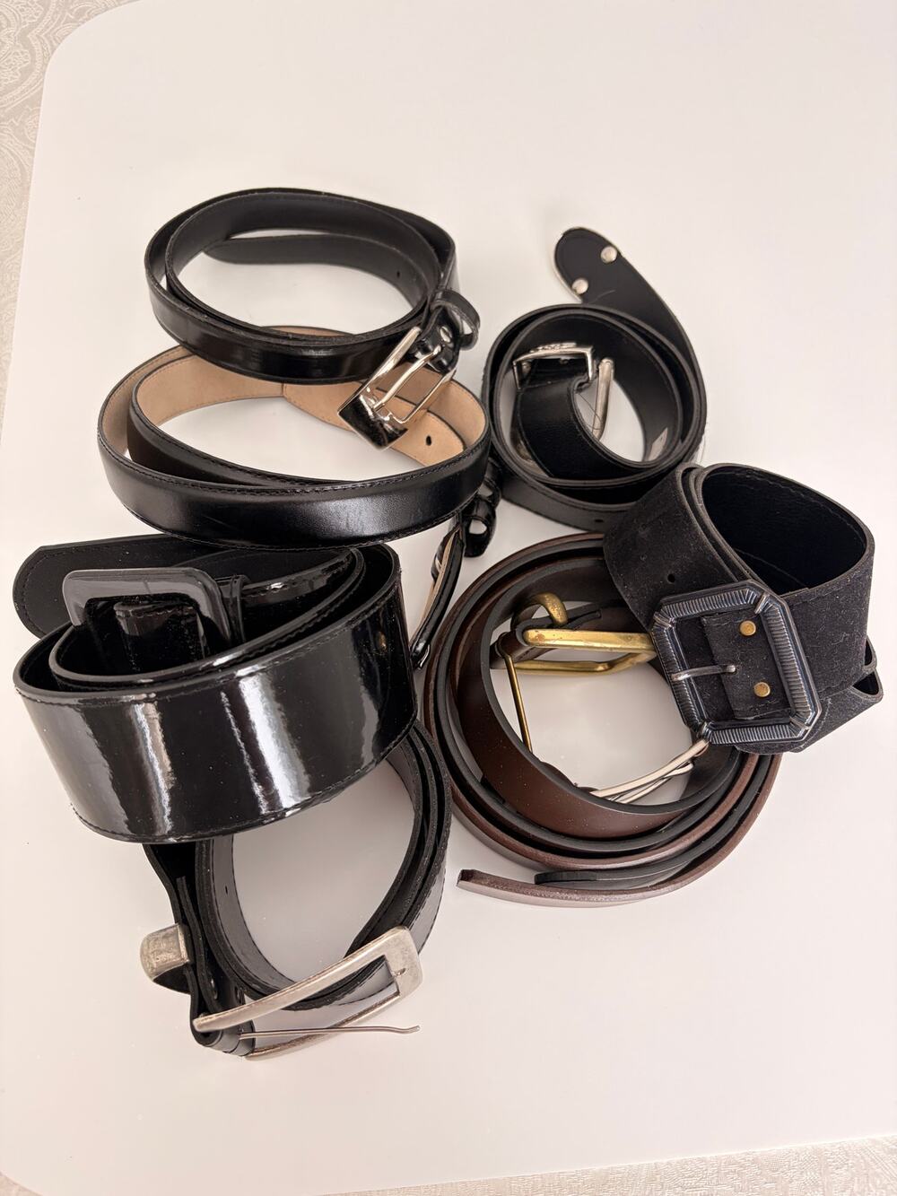 Seven Black Belts Lot